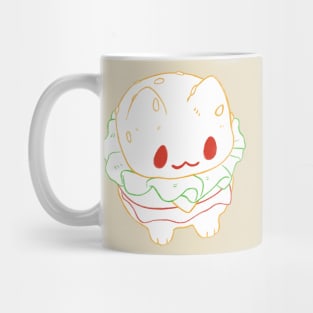 Burger kitty Mug